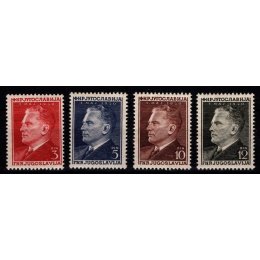 1950 - Jugoslavien - AFA 597-600 - Frimærke - Postfrisk.